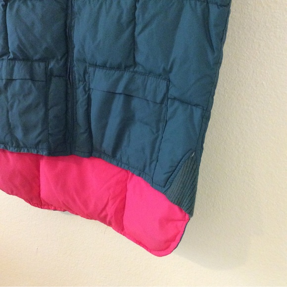 Green & Bright Orange Padded Hunting Vest Unisex Zip Front - Picture 6 of 11